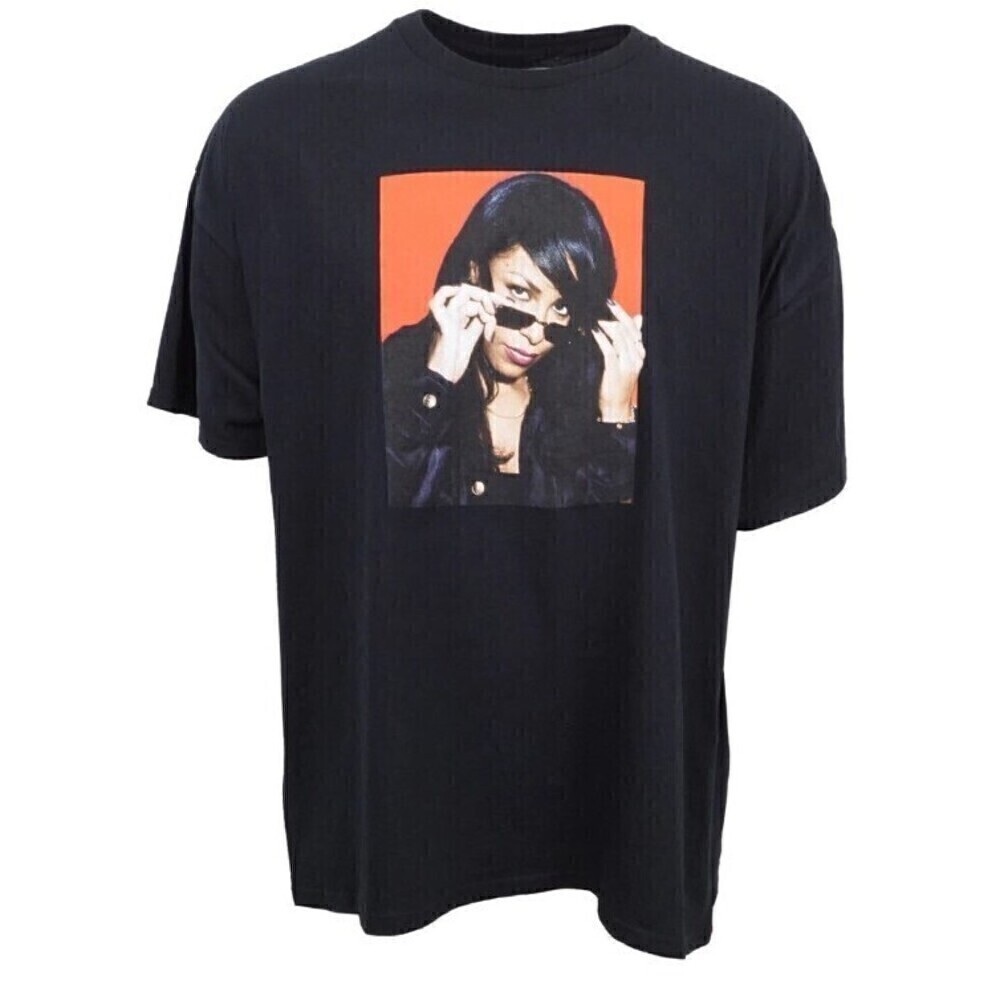 Aaliyah Black Music Fan Graphic Unisex T-Shirt